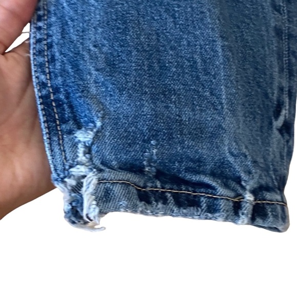 Zara High-Rise‎ Distressed Slim Ankle Jeans - Picture 11 of 13